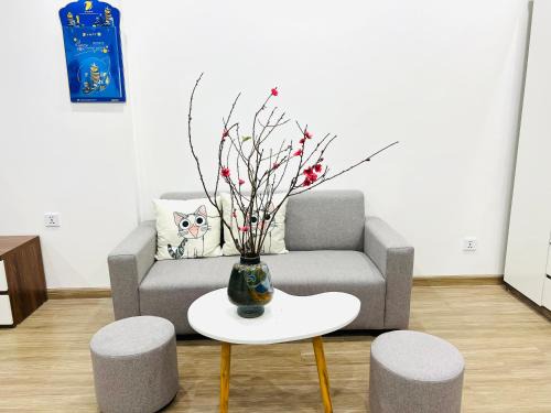 Tu Liem Apartment | Studio Luxury Sakura - Vinhome Smart city Mỹ Đình
