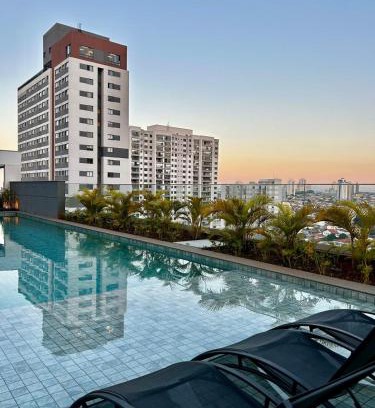 Sao Paulo Apartment | Studio moderno ao lado do Metrô Alto do Ipiranga com piscina e academia