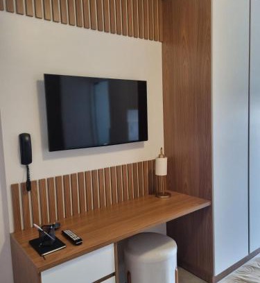 Fabricas Apartment | Studio novo com ambiente acolhedor