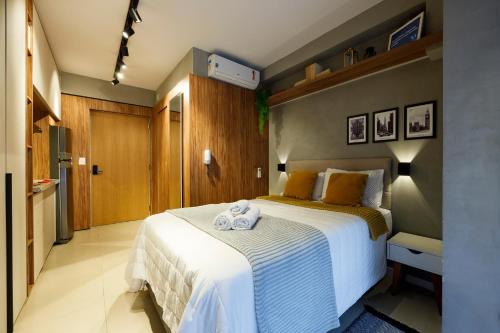 Brooklin Novo Apartment | Studio VERONA- Próximo Berrini,metrô Brooklin