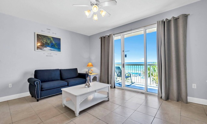 Miramar Beach Condo | 🏖️Stunning Beach Front Views-Heated Pools-Celadon 203🏖️