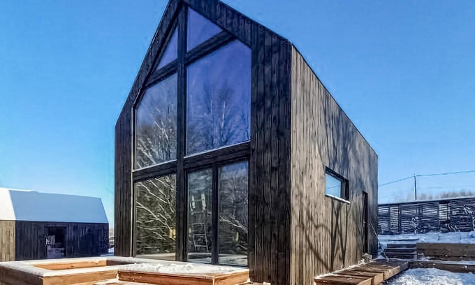 Przywidz House | Stunning home in Roztoka with jacuzzi