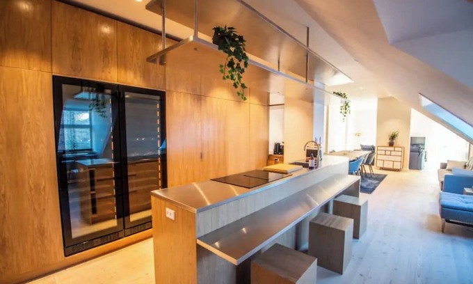 Copenhagen K Apartment | Stunning penthouse, Prime location