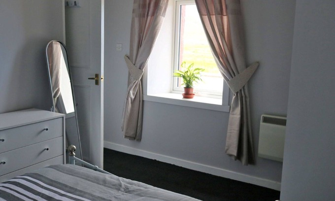 Bornesketaig House | Stunning private villa for 2 guests with TV, panoramic view and parking