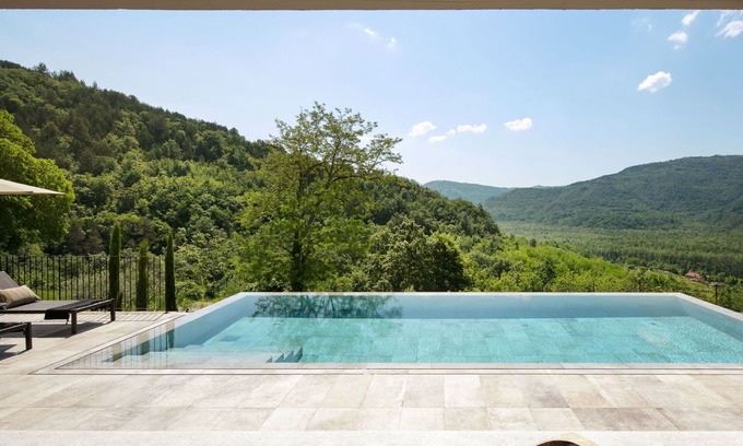 Sveti Bartol Villa | Stunning private villa with private pool, WIFI, A/C, TV, terrace, panoramic view and parking