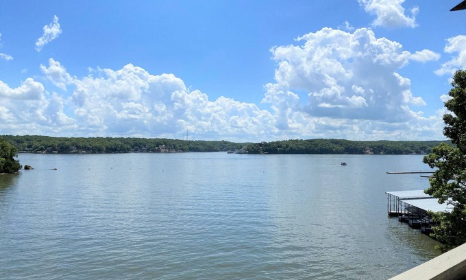 Osage Beach Condo | Stunning View at Pelican Bay! Near Margaritaville & Redheads. Boat & PWC Slips.