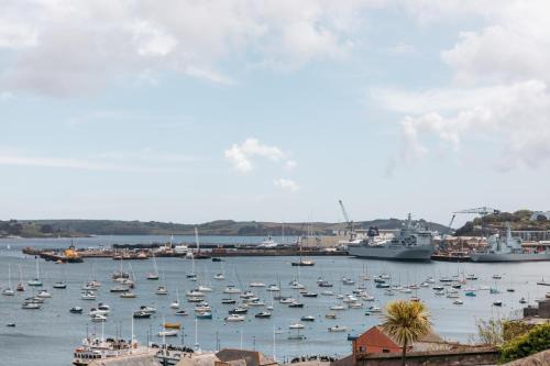 Mylor Churchtown Apartment | Stunning views over the beautiful Falmouth Harbour