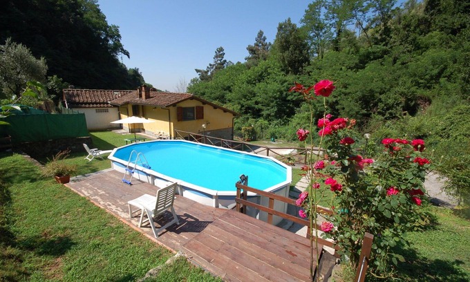Massa e Cozzile Villa | Stunning villa for 6 guests with private pool, internet, TV, patio and pets allowed