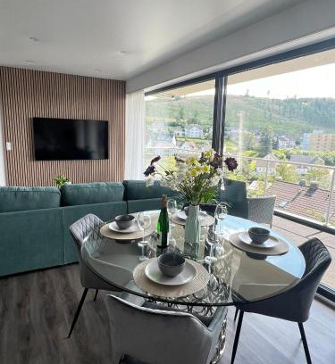 Bad Berleburg Apartment | Stylische Wohnung, toller Ausblick Selbst-Check-in