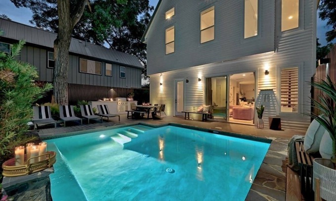 East MLK House | Stylish Elegant Construction | Heated Pool