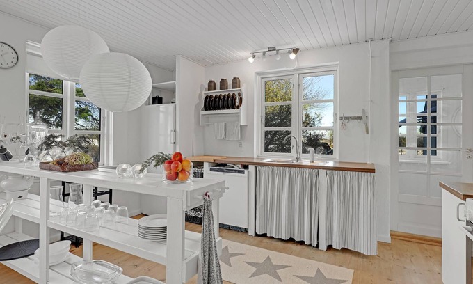 Østermarie House | Stylish living in this large vacation home in Østermarie on the island of Bornholm.