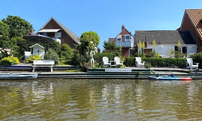 Greetsiel Condo | Stylish, romantic top-floor apartment with balcony and that certain something