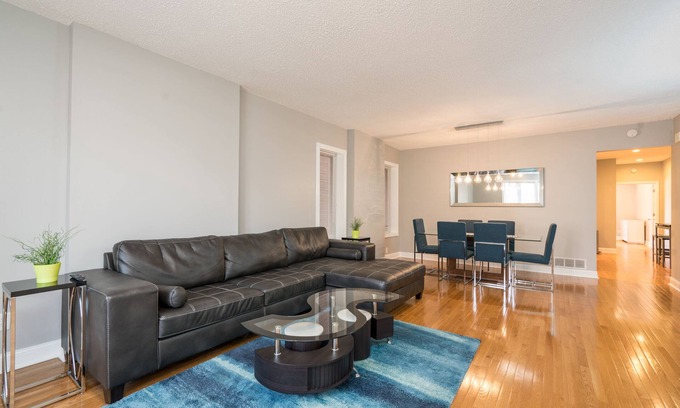 Shaw Apartment | Stylish & Spacious Shaw Retreat: King Bed, Hardwood Floors, Near Attractions