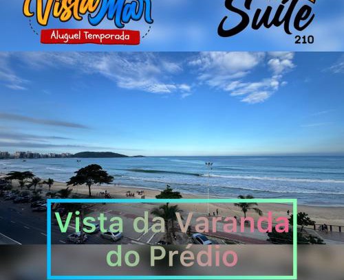 Guarapari Apartment | Suíte Mar 210 - Econômica e Compacta - Praia do Morro - Prédio frente Mar com elevador, atravessou a avenida, já está na Praia - Garagem - Internet