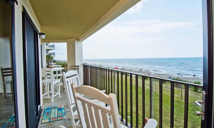 Indian Beach Condo | Summer Winds C-222, Oceanfront Condo in Indian Beach, NC!