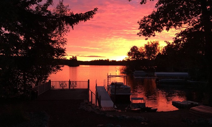 Townsend House | Summertime Fun at crystal clear Archibald Lake for your Large Group!