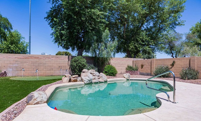 Springer Ranch House | Sun-Kissed Gem, Pool Heater, Golf Green, AZ Room