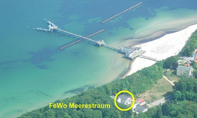 Sellin Apartment | Sunny comfort apartment with 2 balconies in 1st row to the beach - Fewo Meerestraum