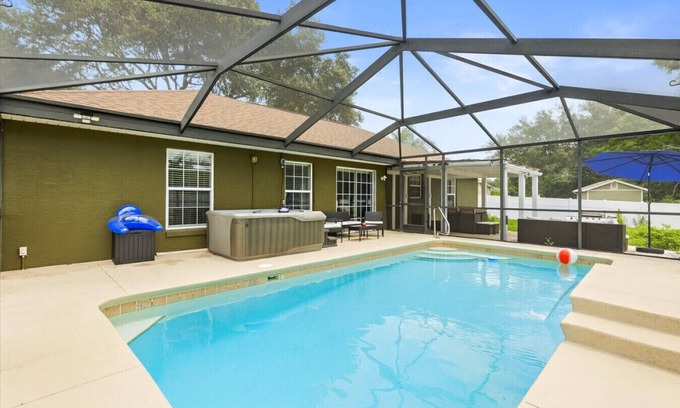 Candler House | Sunny Escape | Pool, Near Trails!