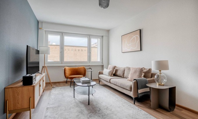 Gundeldingen Apartment | Sunny Gundeldingen 2BR w/Storage, 5 min to Train, by Blueground