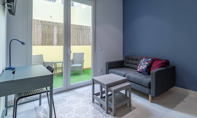 La Petxina Apartment | ⍟ Sunny/Private Terrace/Wheelchair access ⍟