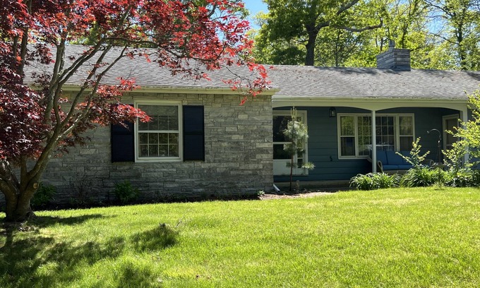 Tisbury House | Sunny Vineyard Getaway Close to Everything steps from sound clean and comfy