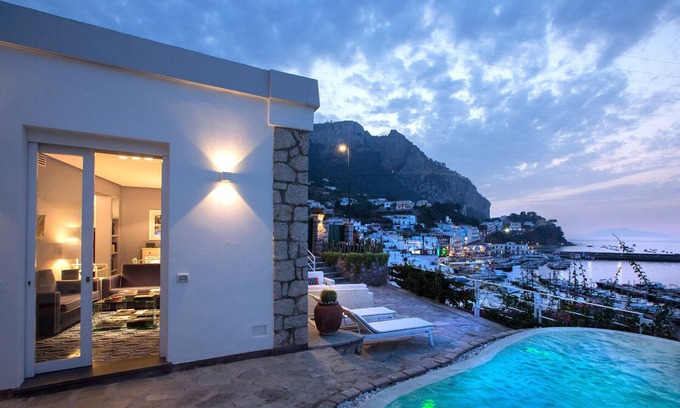 Marina Grande Villa | SUNSET ON THE OCEAN - JACUZZI INFINITY POOL - 10 MINUTES TO THE PIAZZETTA