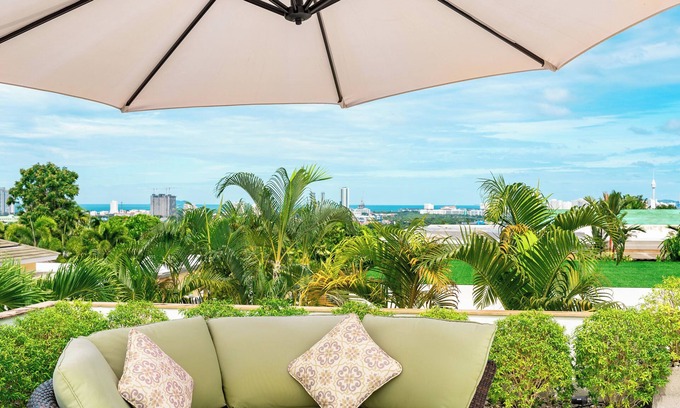 Nong Prue Villa | Sunset View Pool Villa 7BR/16 Persons/BBQ