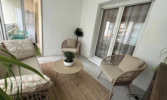 Saint-Roch Apartment | Superb apartment with swimming pool in summer from June to September