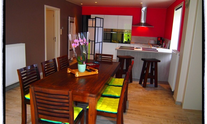 Ellezelles Cottage | Superb cottage "L'Archipel" completely new, spacious, original and comfortable.