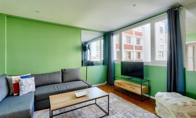 Quartier de Javel Apartment | Superb T2 10 min from the Eiffel Tower
