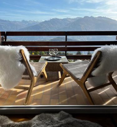 Anzere Apartment | Superbe studio Anzère, rénové, au pied des pistes