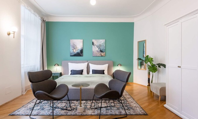 Mala Strana Apartment | Superior 4BDR Apartment Steps from Charles Bridge