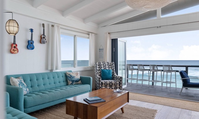 Pupukea House | Surfer's Paradise: Two Floors Ocean View Home, Walking Distance to Sunset Beach