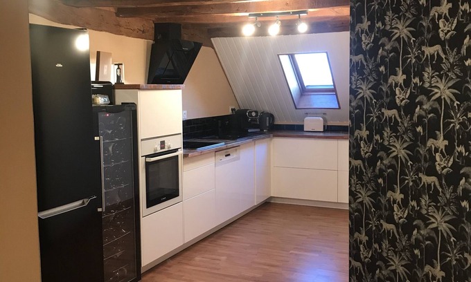 Dinan Apartment | Sweet and Lovely Appartement Duplex, 85m2 en Centre Historique, vue Imprenable