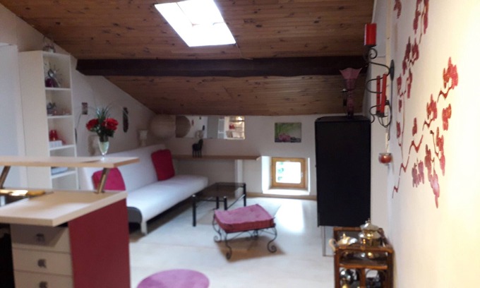 Loubens Apartment | T 3 attic in character house