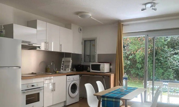 Alco Apartment | T2 garden ❤ NEW☀Parking☀Tram☀Fully equipped