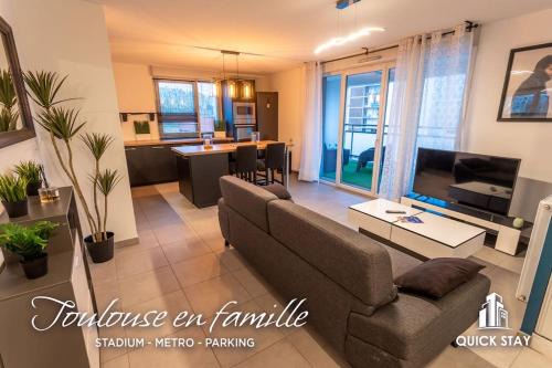 Saint Michel Apartment | T3-2 min metro-24 24h