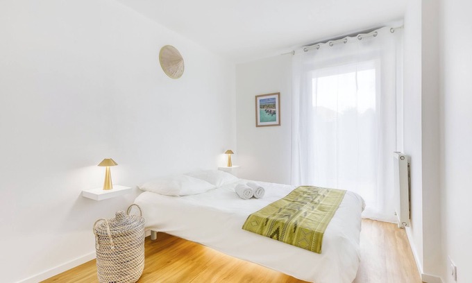 Saint-Ouen-l'Aumone Apartment | T3 Terasse Parking Gare-Paris 30 min - St Ouen 95