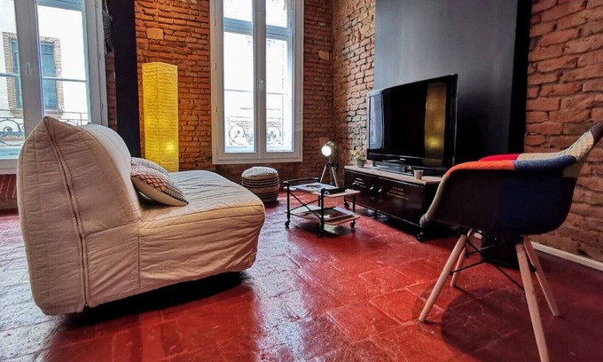 Montauban Apartment | T3 - the "BON'APPART" - Hypercentre - 50 m from the cathedral