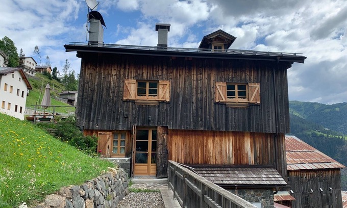 Rocca Pietore Ski Chalet | Tabià Dora with mountain View