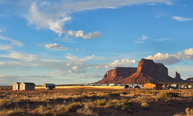 Monument Valley Cabin | Take in the red rock views right off Highway 163 in newly built off-grid cabins!