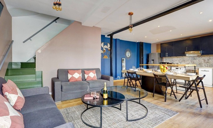 Porte-Saint-Martin Apartment | TBS 332 - Lovely loft, duplex, central Paris