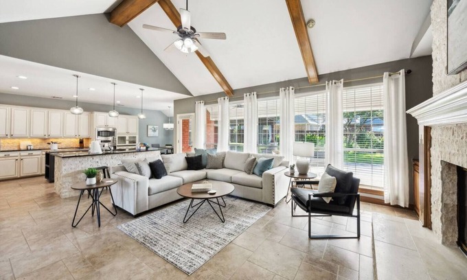 Keller House | TCH - Beautiful large 4bd in Keller with Office and Yard