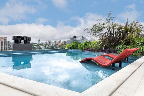 Bigorrilho Apartment | Temple Batel Família Vivern Piscina & Varanda