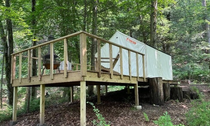 Rosendale RV Rental | Tentrr Signature Site - Reservoir Retreat