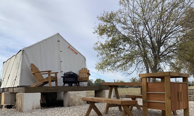 Hondo RV Rental | Tentrr Signature Site - Grassfield Farm Signature Site