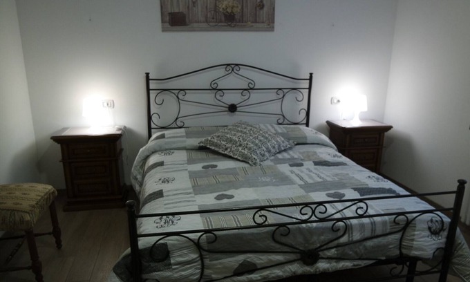 Santa Maria Maddalena Apartment | Terraces two-room studios with patio and parking in front