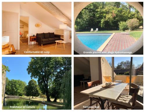 Salleles-d'Aude Apartment | Terrasse avec vue Domaine Viticole