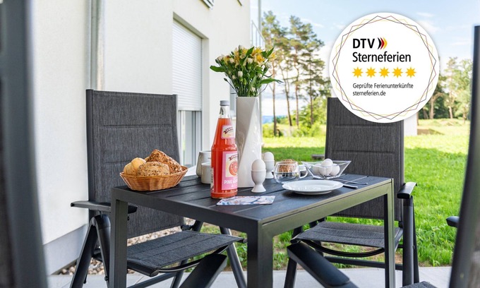 Zirchow Apartment | Terrassenwohnung Sundowner - Haffresidenz - 3a.4